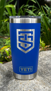 Custom Yeti 20 oz Tumbler (Royal Blue)