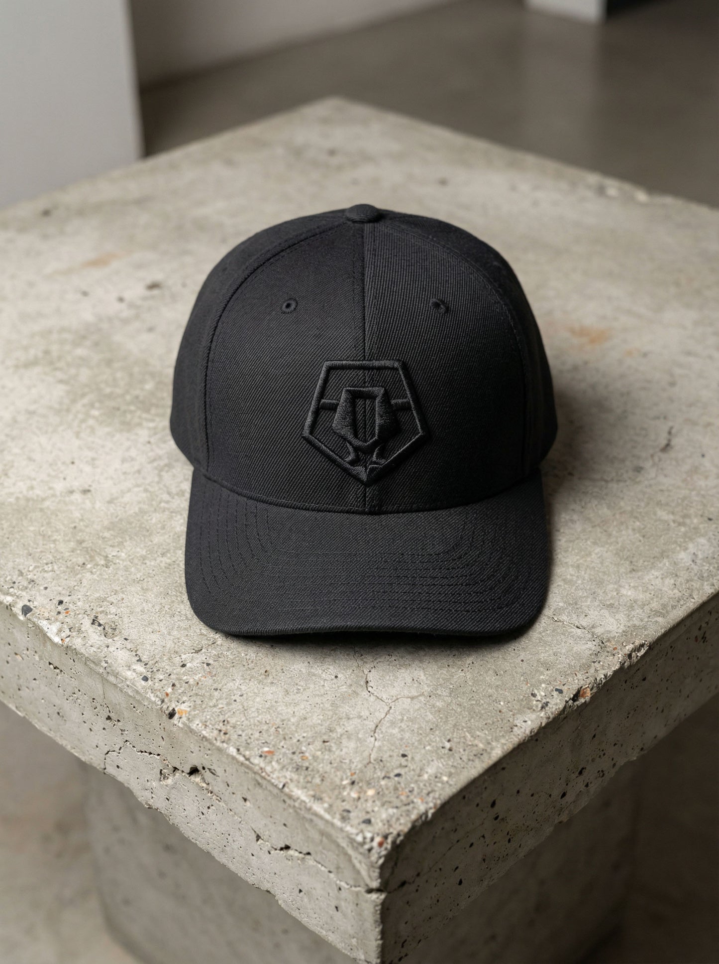 TIS Snap Back Cap (Black Logo)