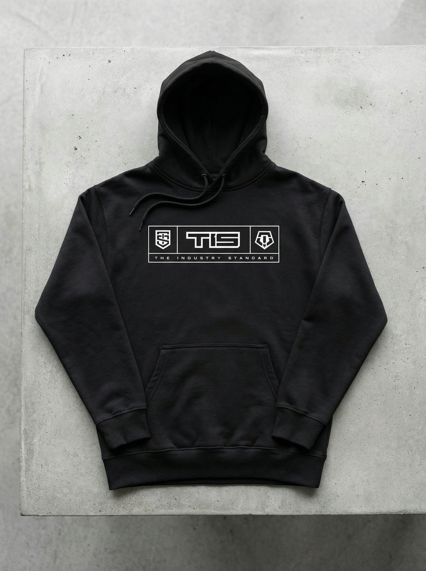 TIS Family Hoodie (Black/White)