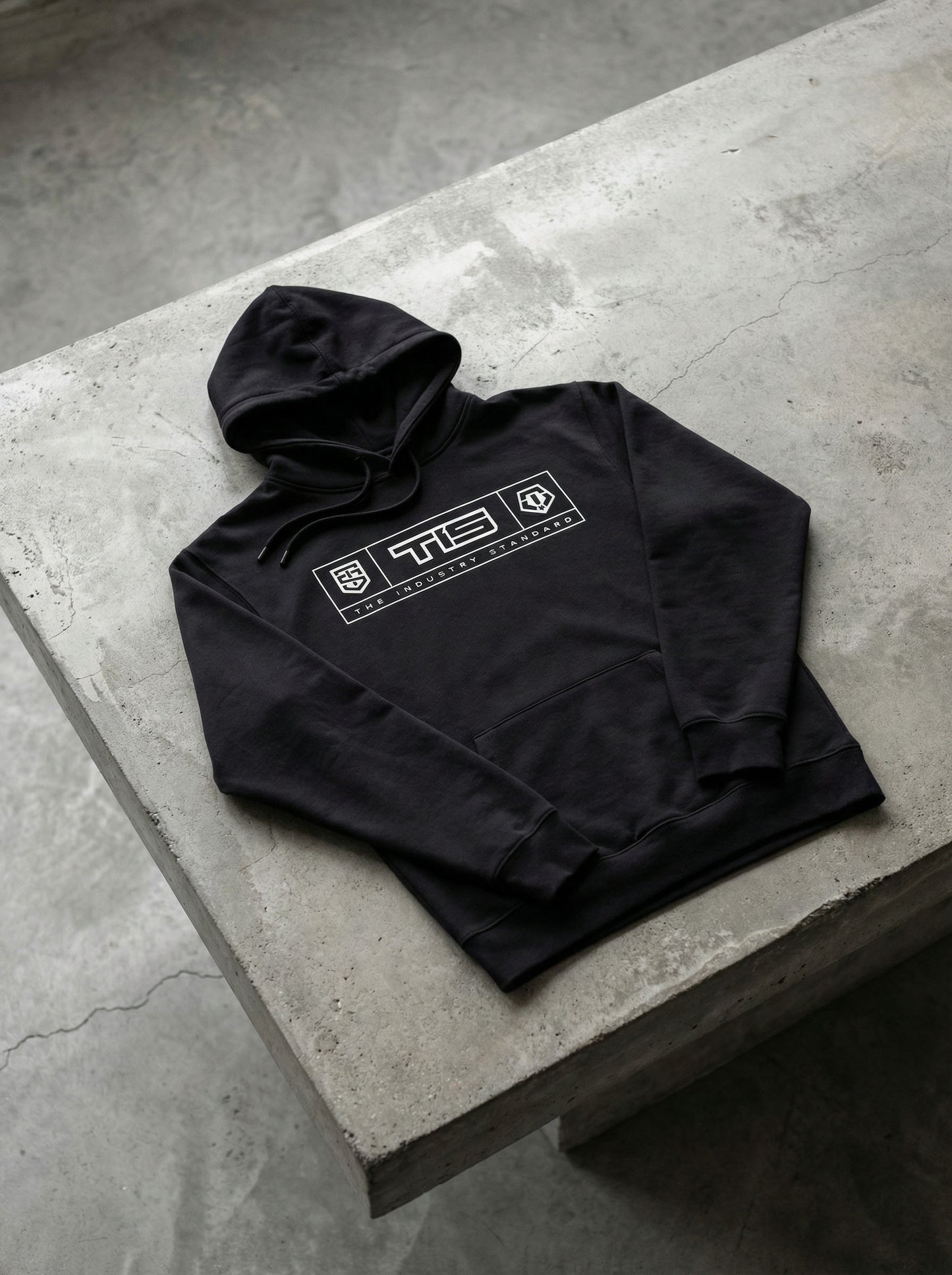 TIS Family Hoodie (Black/White)