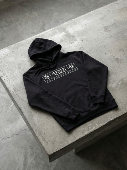 TIS Family Hoodie (Black/White)