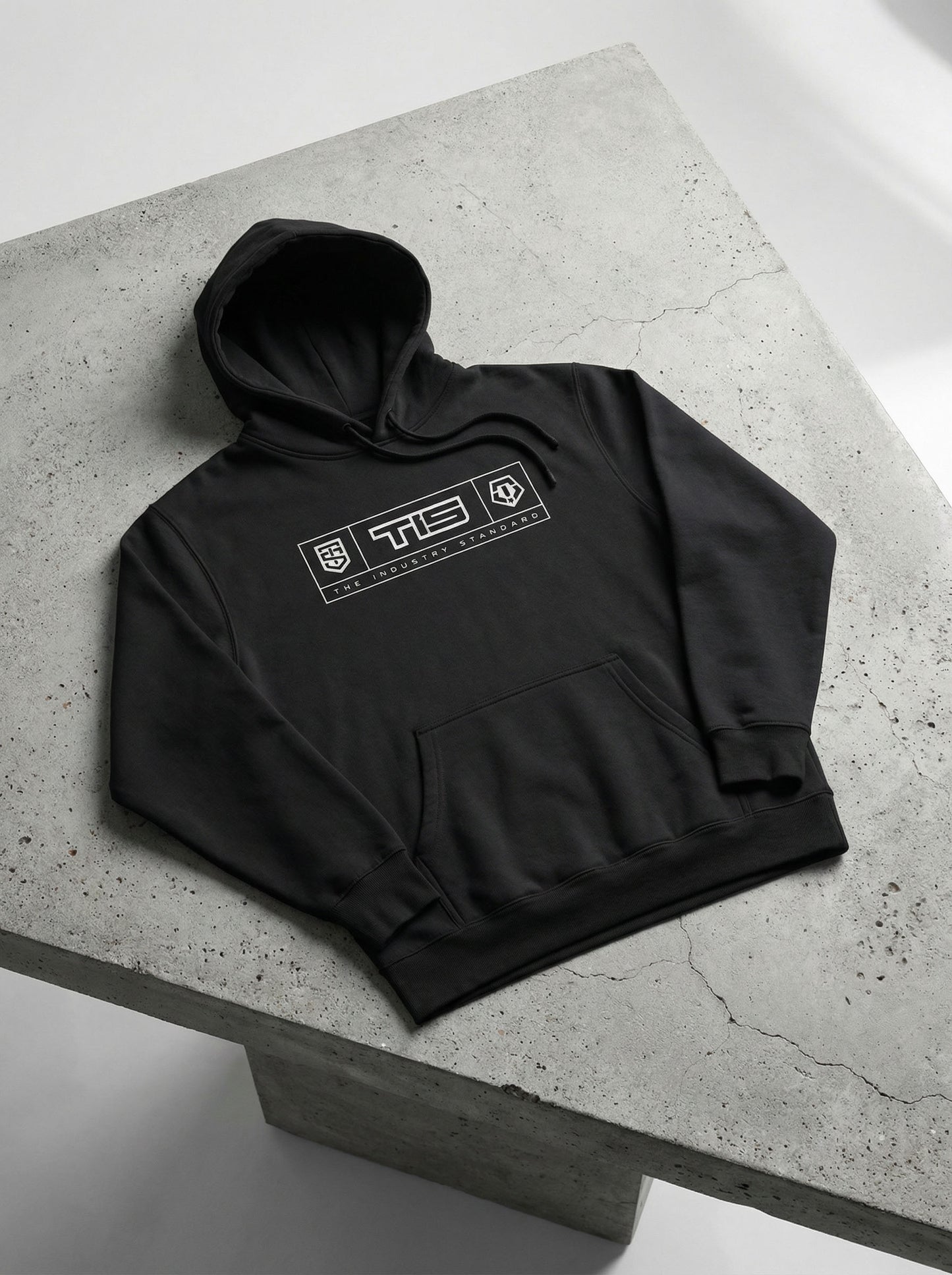 TIS Family Hoodie (Black/White)