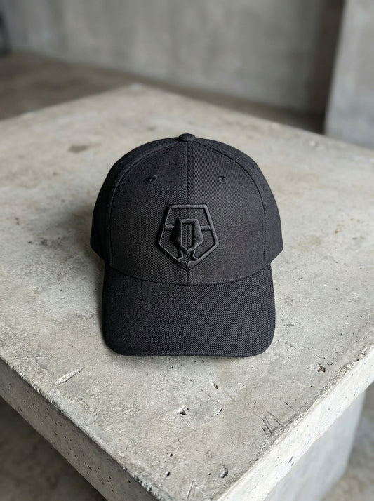 TIS Snap Back Cap (Black Logo)