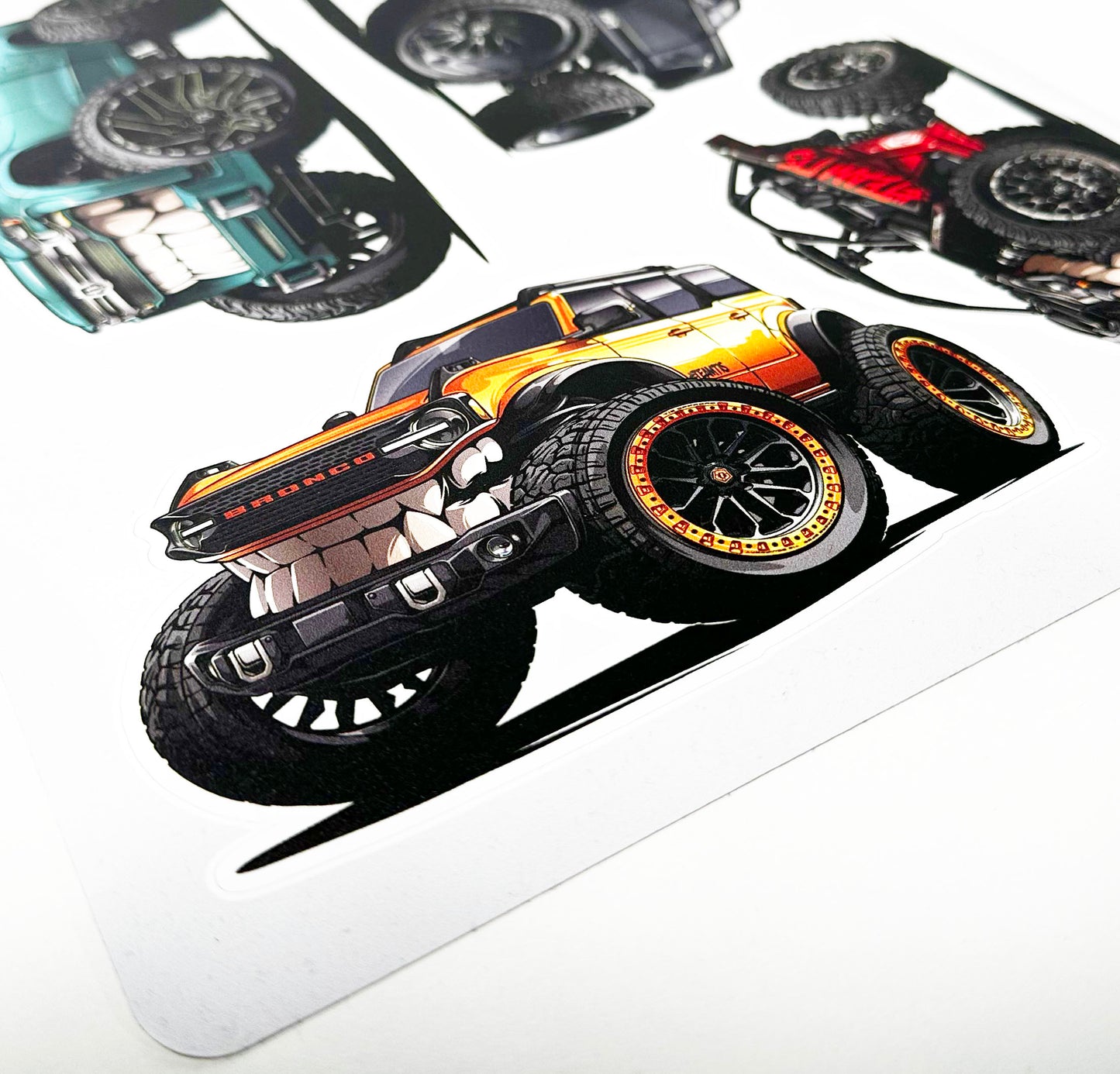 TIS Beast Series Sticker Sheet