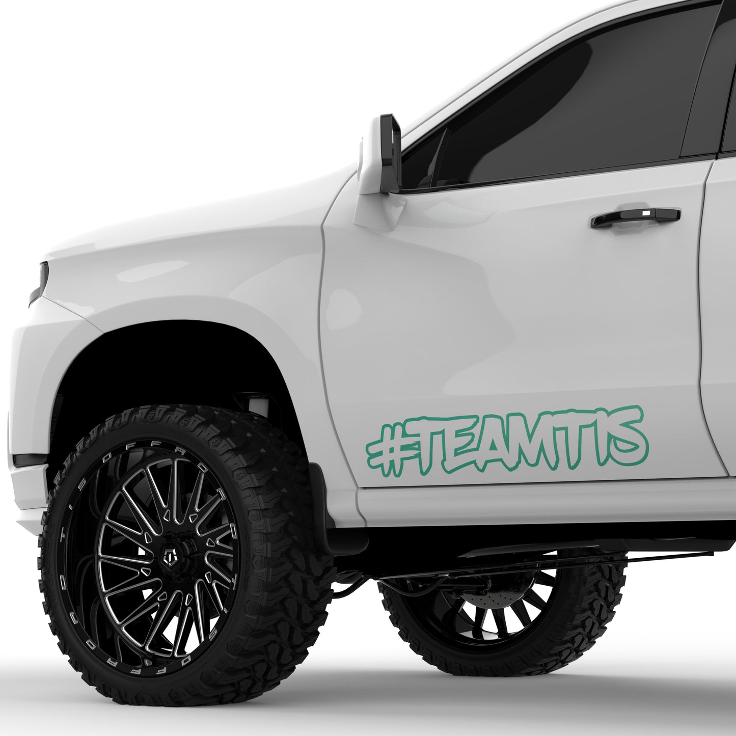 TEAMTIS Outline 32" Decal (Set of 2)